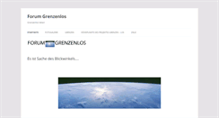 Desktop Screenshot of grenzen-los.de